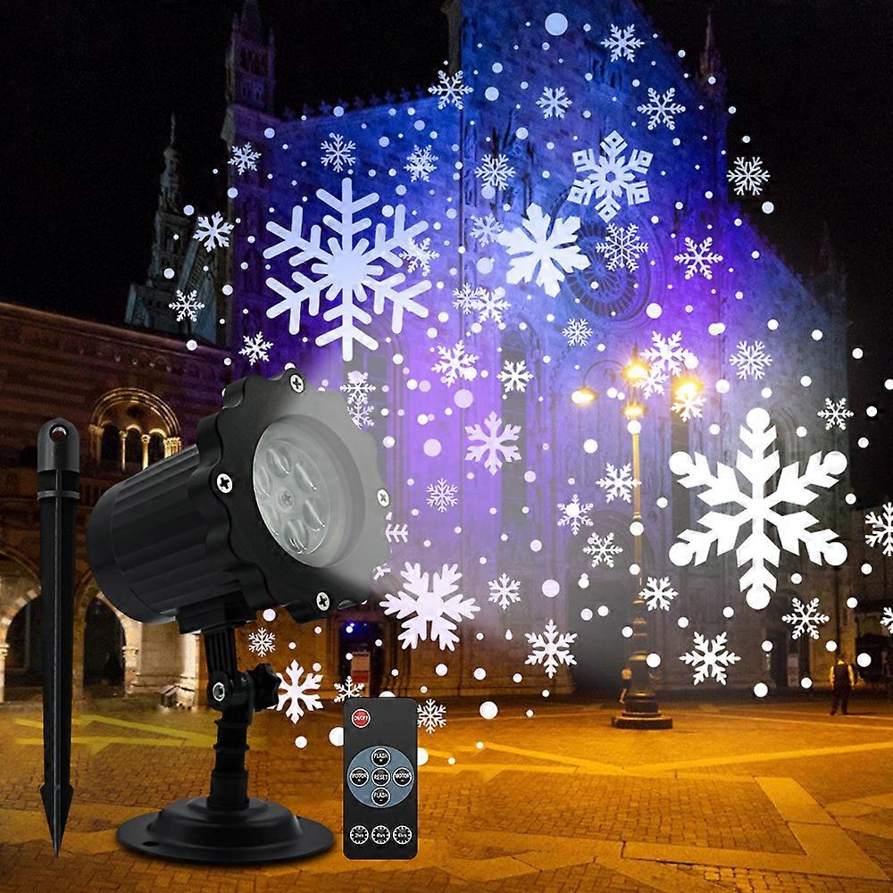 Christmas Snowflake Lights Projector Outdoor