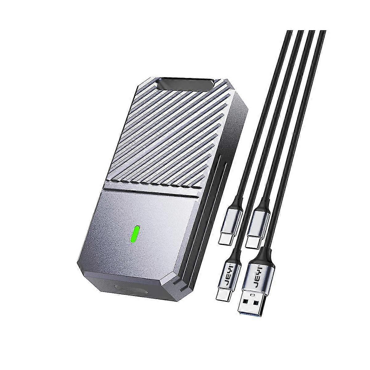 2230 Nvme Ssd Enclosure, Pcie Usb3.2 10gbps Aluminum M.2 Case Portable External Solid State Disk B