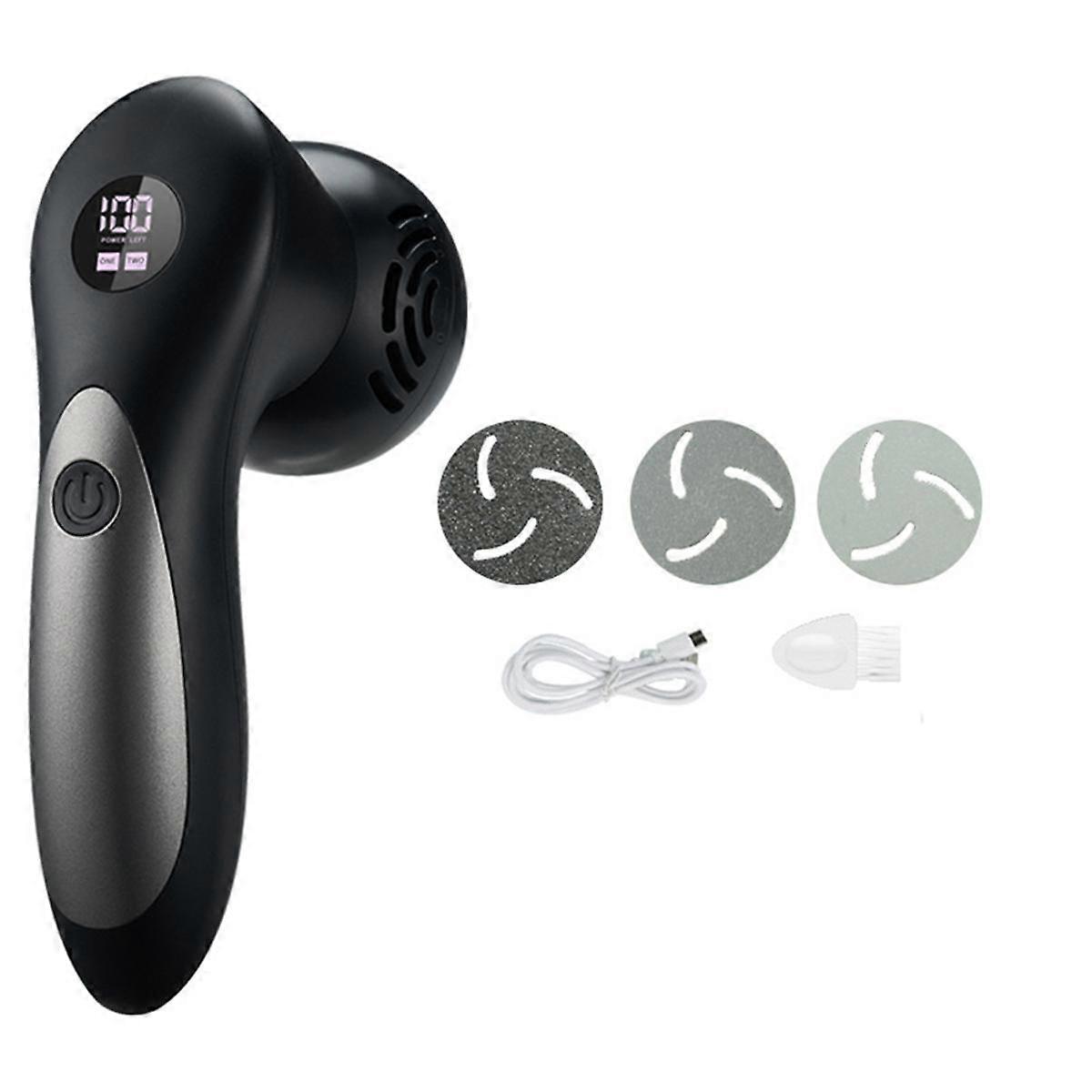 Electric Foot Callus Remover Kit Rechargeable Callous Removers Portable Foot File for Dead Hard Cra