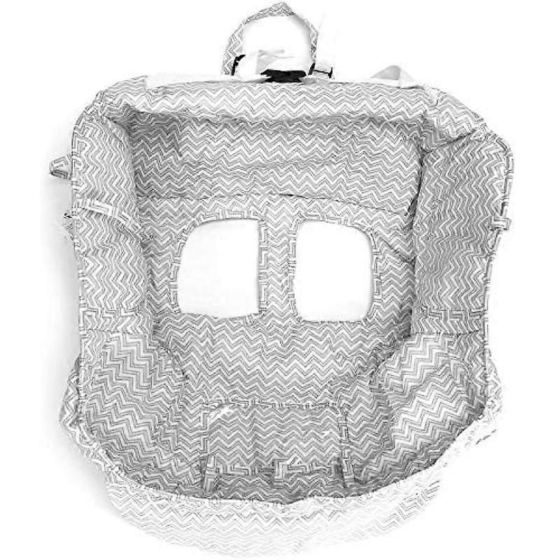 Capa de carrinho de compras Capa de carrinho de compras para bebês Cadeira alta universal para crianças e almofada para carrinho de compras com bolsa de transporte