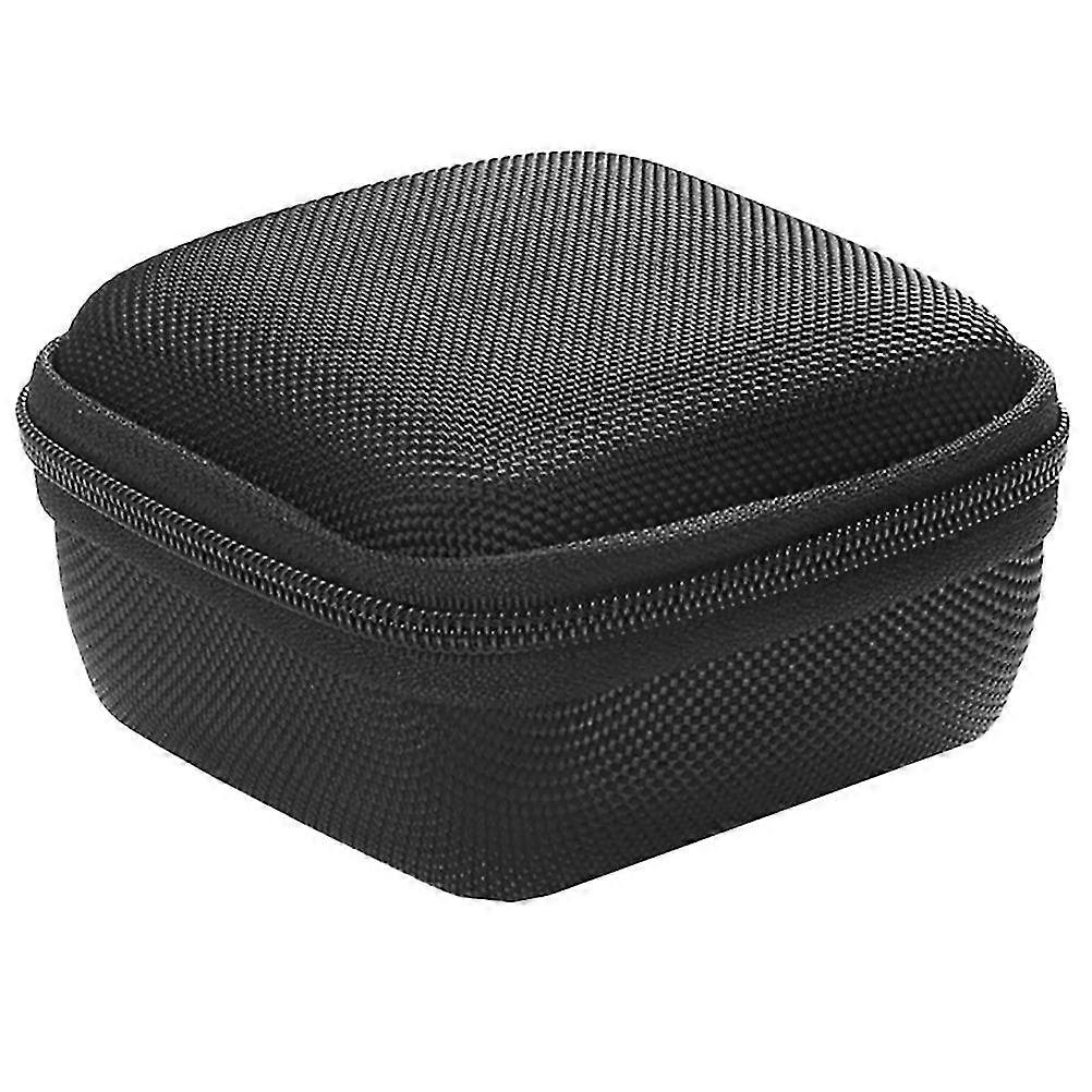 1pc Eva Wireless Headphone Storage Case Protective Cover Carrying Case (black)