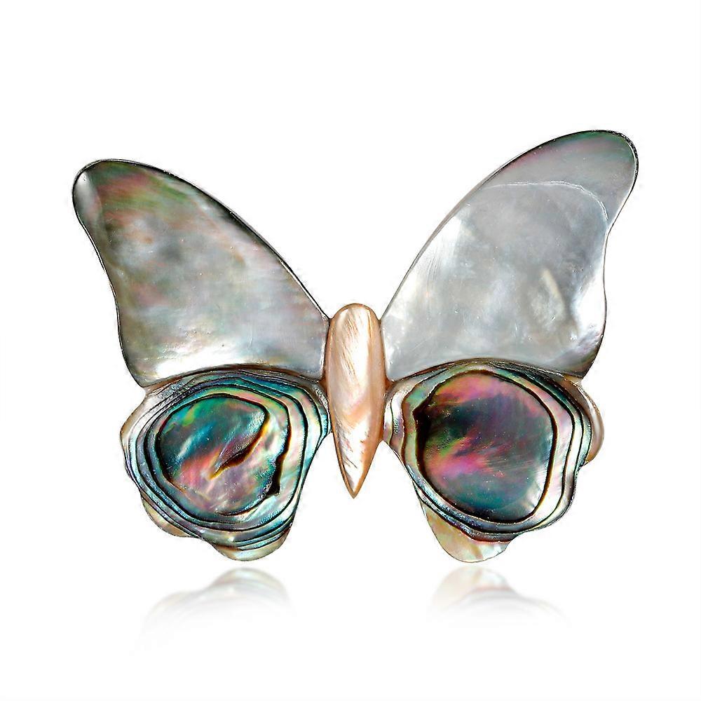 Shell brooch, butterfly brooch from the collection of vintage shells, exquisite feminine insect brooch