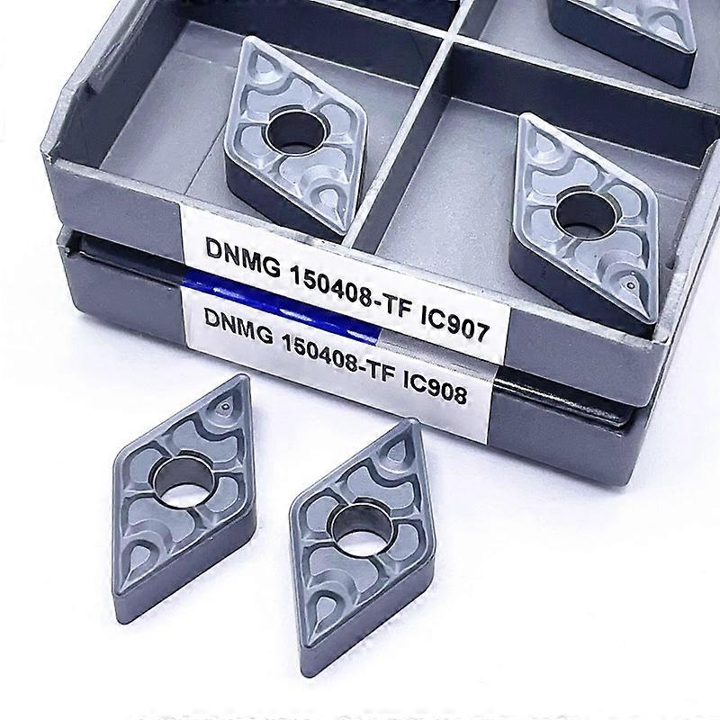 10PCS DNMG150408-TF IC907/IC908 internal turning tool carbide insert turning tool tool lathe turning insert