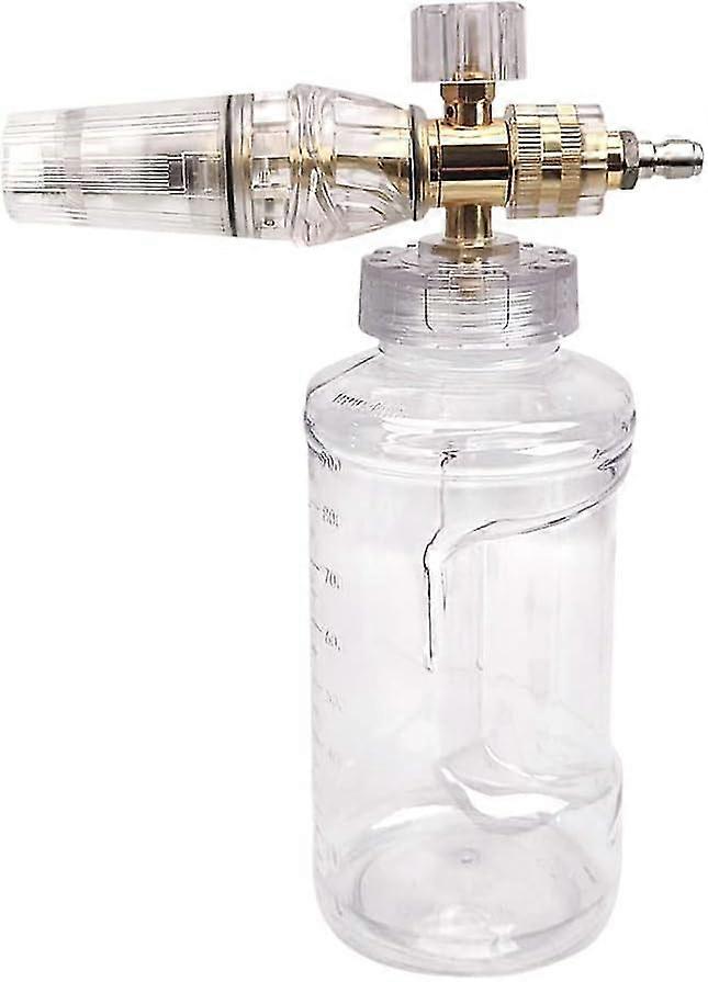 Car Truck Foam Washer High Pressure Adjustable Spray Angle Watering Cleaning Tool - Transparent Foam Pot Foamer Jet