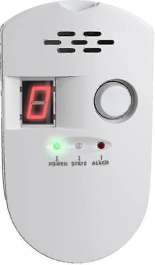 Gas Leak Detector High Sensitivity Homekitchen Alarm Digital Natural Gas Coal Detection Monitor