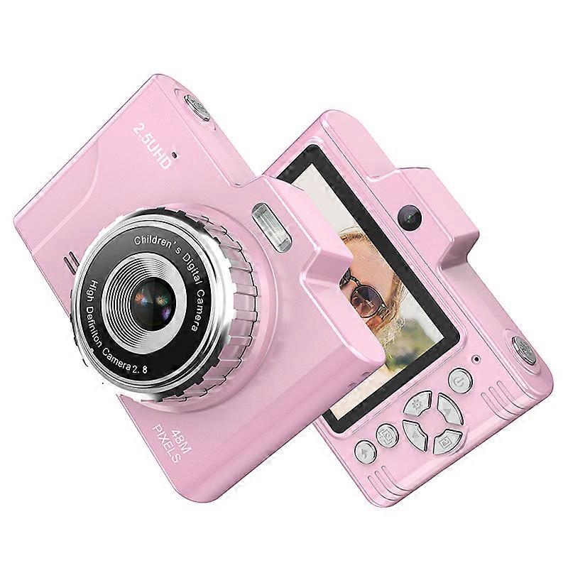 High-Definition Digital Camera with 2.8-Inch Large Screen, 4800W CMOS Sensor, 8X Digital Zoom, Ideal for Photography Enthusiasts