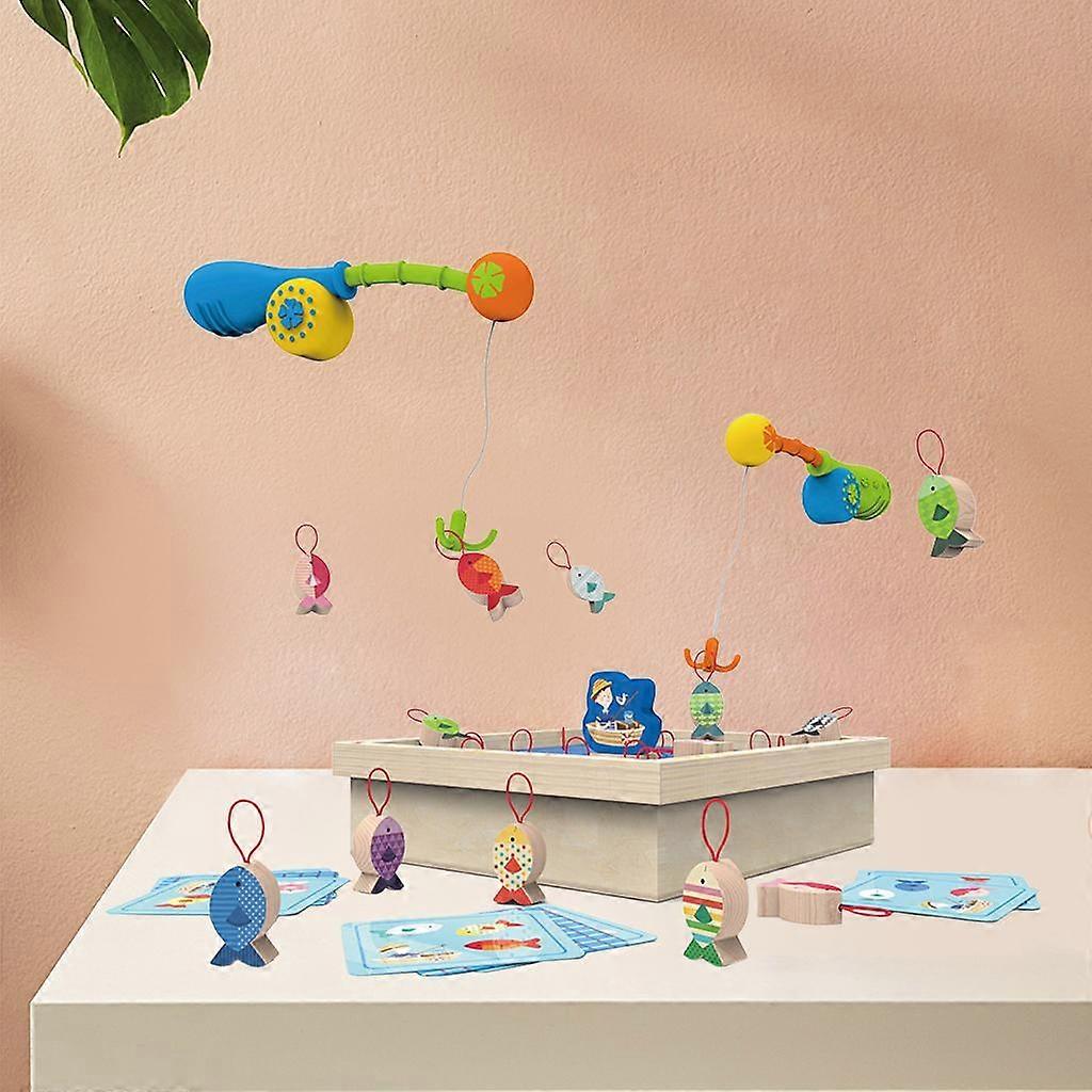 Fishing Game Toy Math Preschool Board Game Educational Development