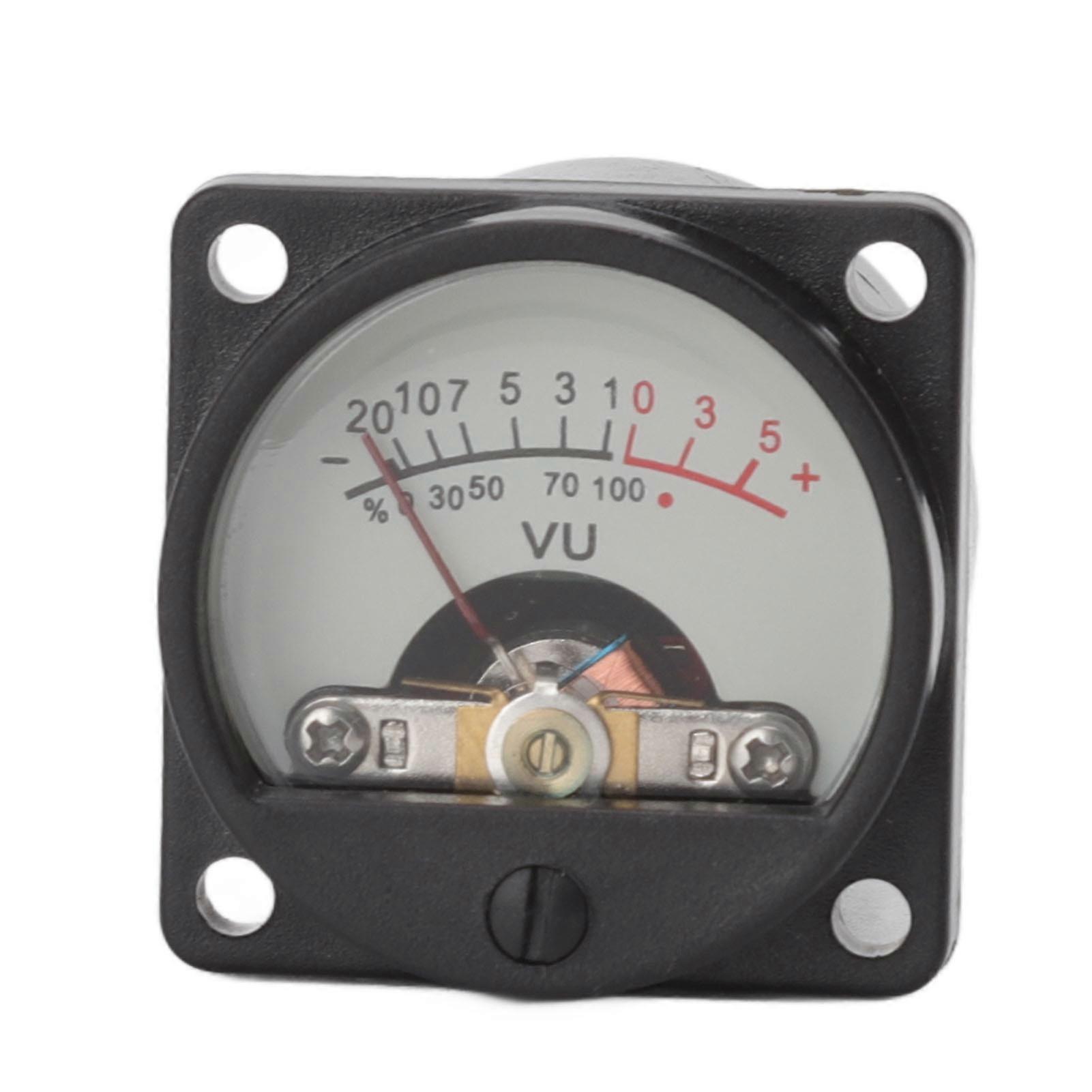VU Panel Meter 500UA Warm Back Light Recording 5DB Drive Module Audio Level Amp Meter