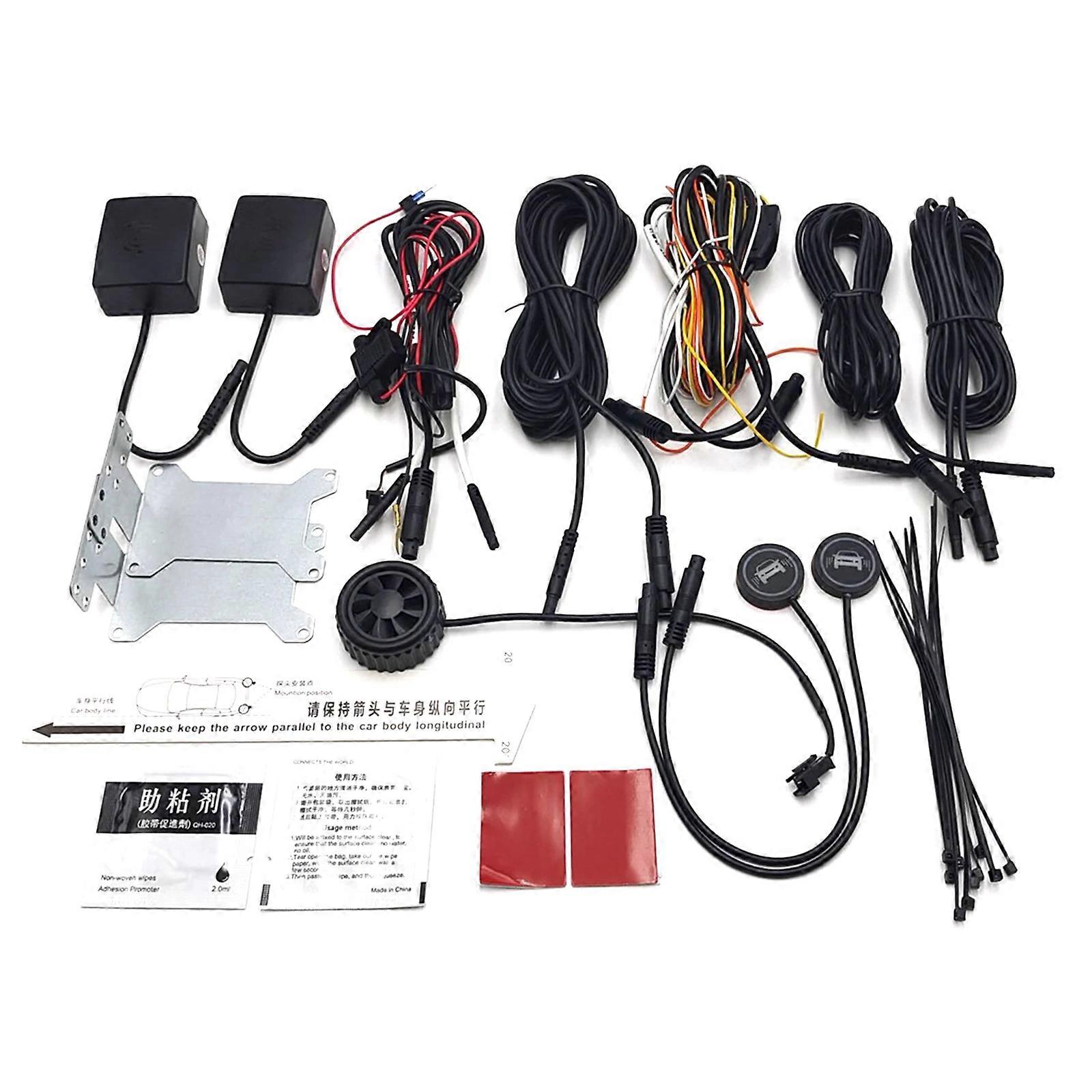 BSD Blind Spot Detection System 24Ghz Millimeter Wave Radar Change Lane Safer BSM Blind Spot Monitoring Assistant Safety Driving