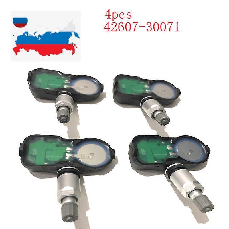 4pcs 433MHz 42607-30071 Tire Pressure Sensor TPMS 4260730071 PMV-C210 For Toyota Avalon Lexus CT ES GS GX IS LC LS LX NX RC RX