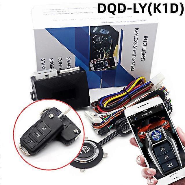 12V Remote Starter and Vehicle Interior CarAlarm Smart App Remote Start Stop System for Cars Engine Push Start System Universal