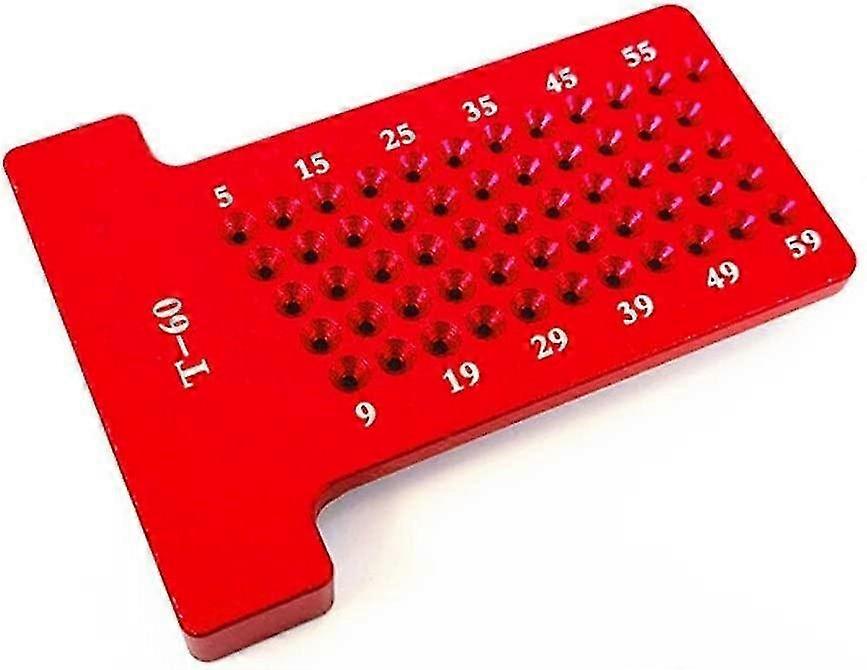 Measure Metric Positioning Hole Straight Ruler T-type Ruler Mark Ruler Straight Ruler Wooden Ruler Parallel Hole Marking Line Construction Professiona