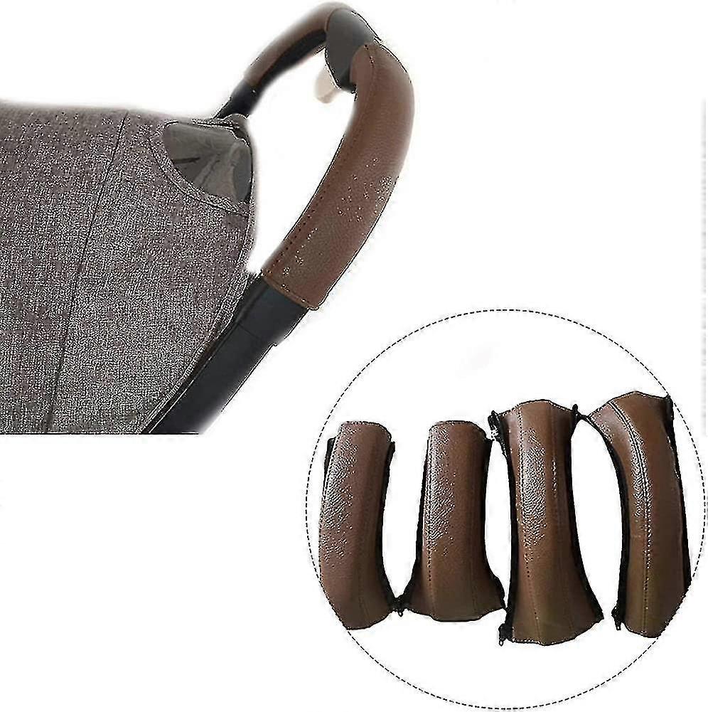 4pcs Pu Protective Cover Protector Stroller Protective Covers With Zipper