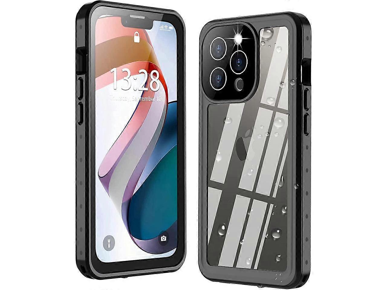 For iPhone 13 Pro max Case Waterproof Dropproof, Built in Screen Protector, Heavy Duty Shockproof Phone Cover for iPhone 13 Pro max 5G 6.7 inch 2021