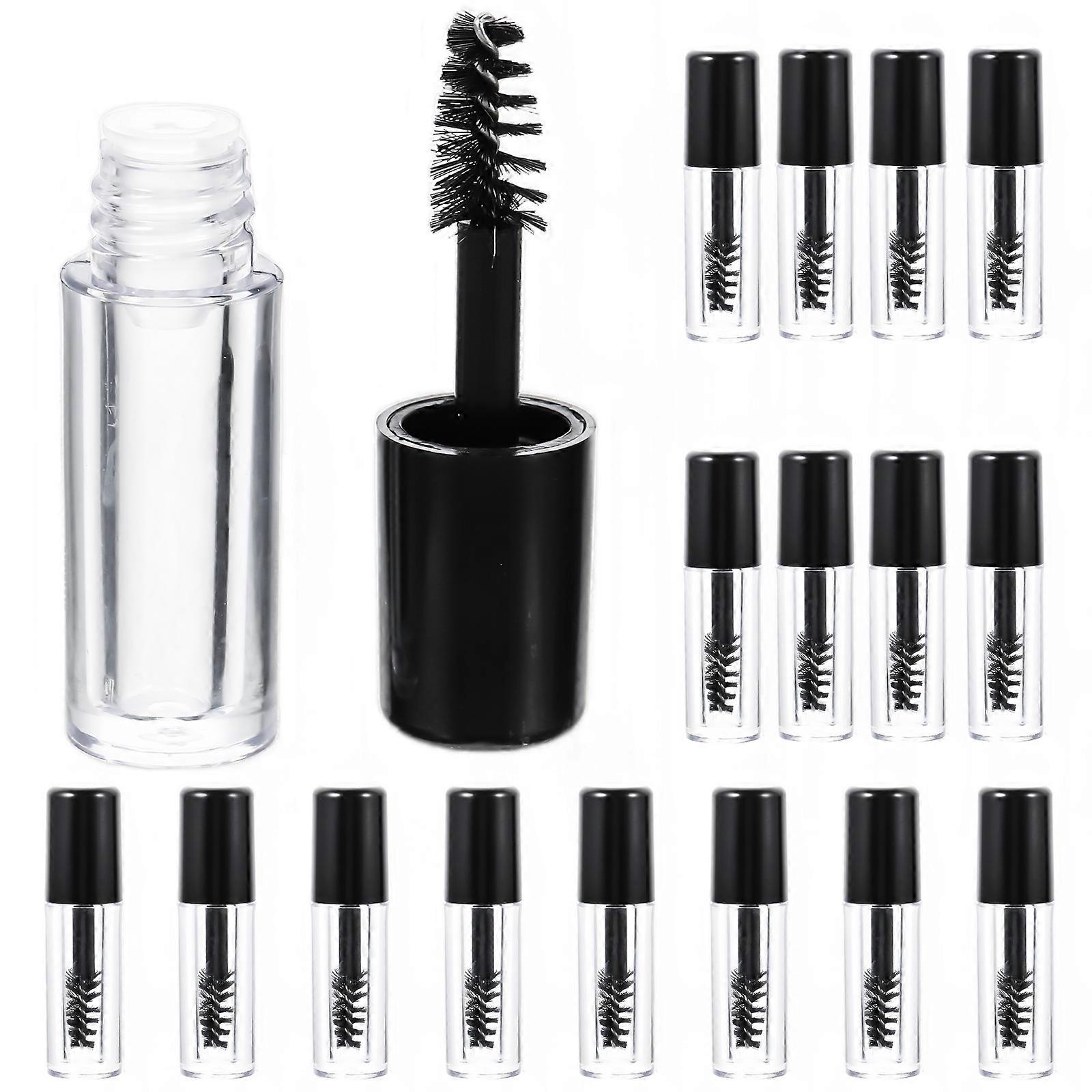 20pcs Empty Mascara Tubes Small Refillable Eyelash Cream Containers Cosmetic Tool