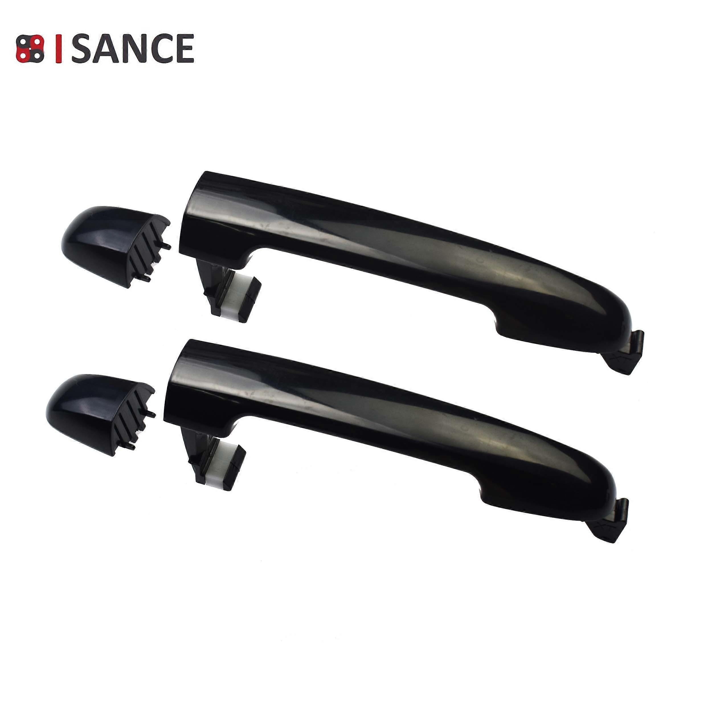 thumbnail image 2 of Set Of 4 Exterior Door Handles For 2006-2010 Hyundai Sonata - Front & Rear, Black, Direct Fit 2 of 14