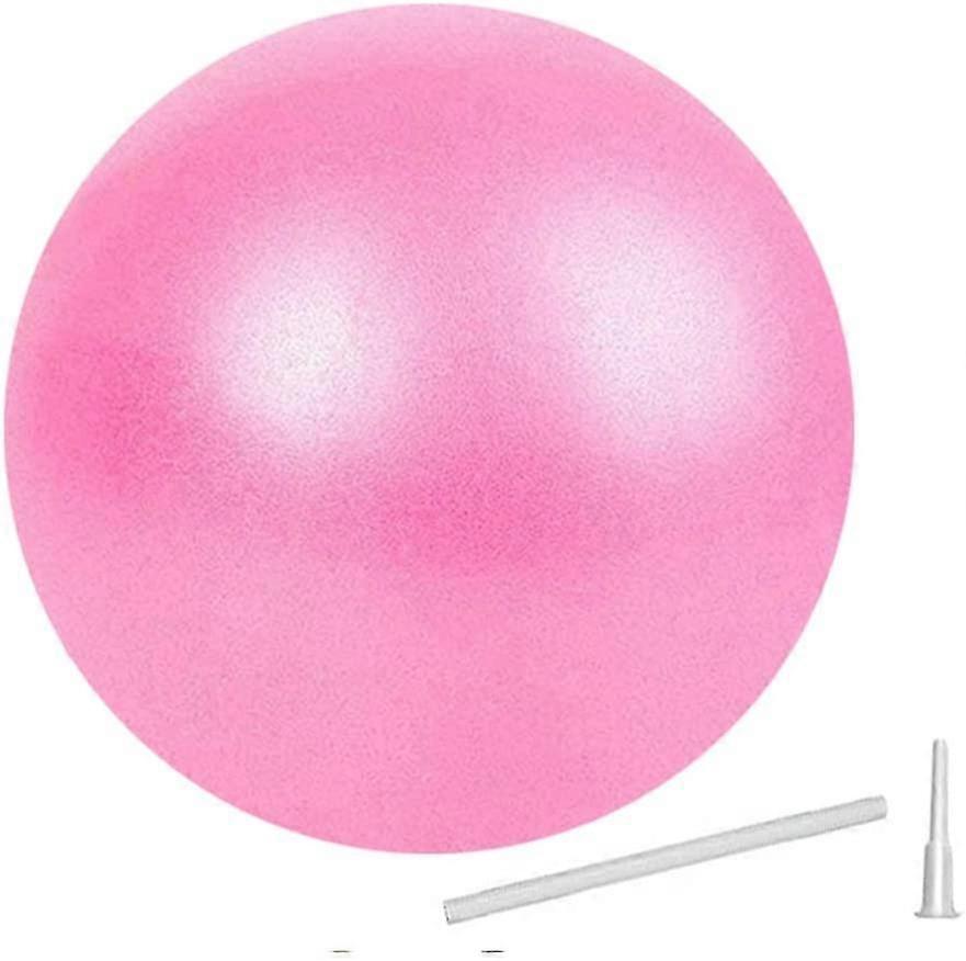 9 polegadas exercício pilates bola mini exercício barre ball para yoga, estabilidade exercício de treinamento ginásio anti burst e sl