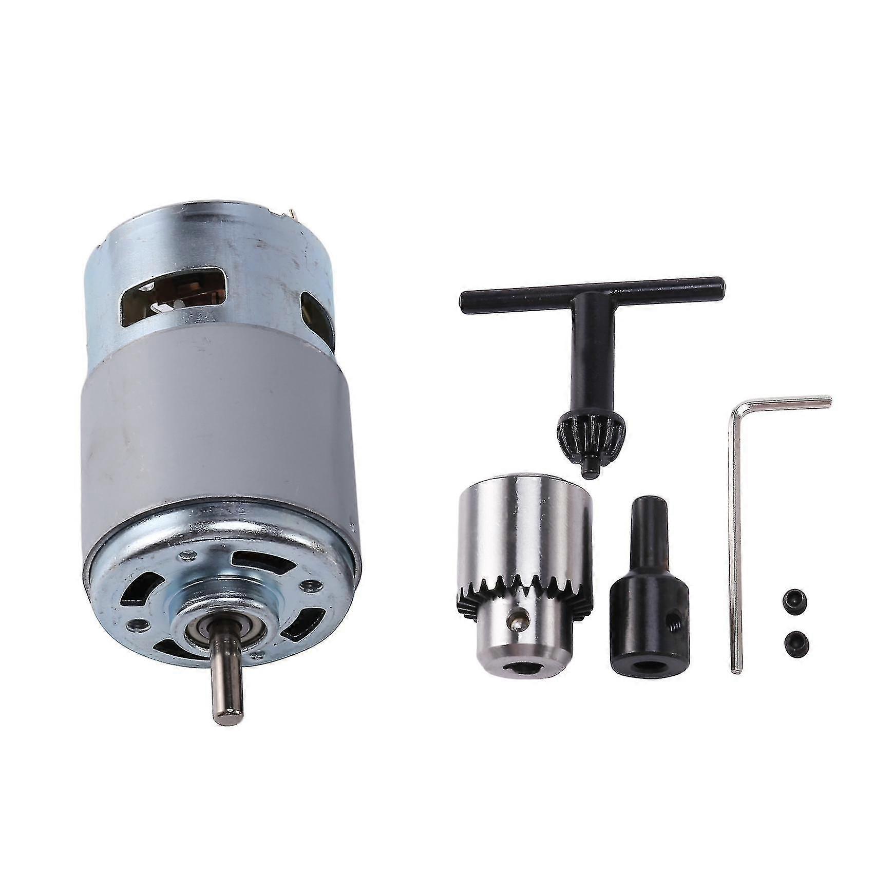 Dc 12-24v Drill With Drill Chuck Motor Compatible With Polished Drill Cutting