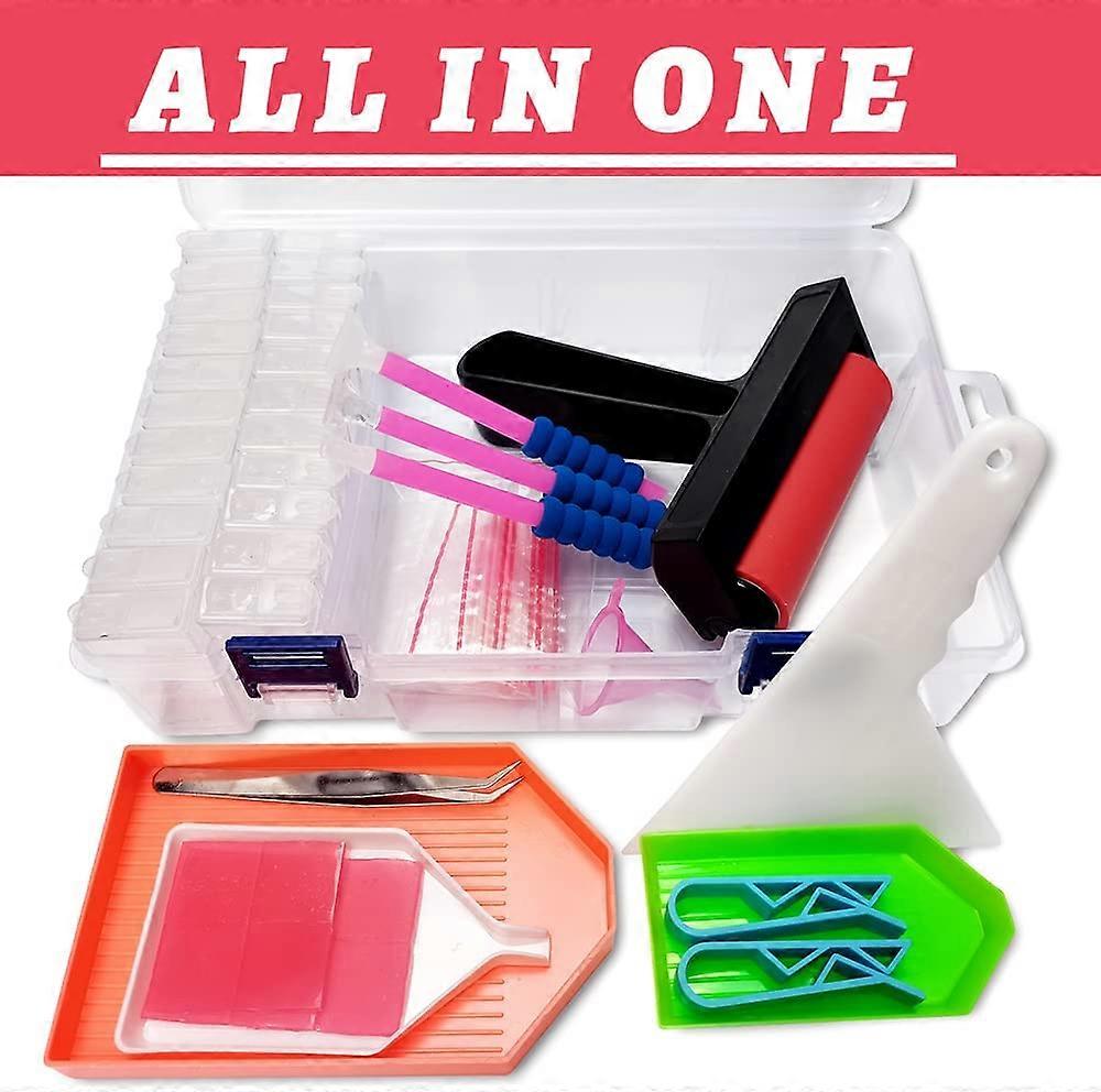 HELTRAPPE 5D Diamond Painting Set - Komplettset Für Diamantmalerei