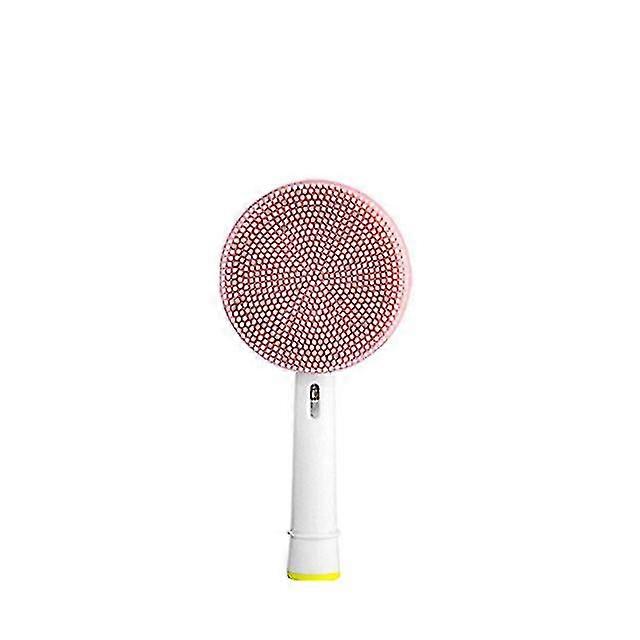 Facial Cleansing Brush Compatible With Oral-b Electric Toothbrush For Deep Cleansing, Gentle Exfoliating, Removing Blackhead, Massaging, Silic