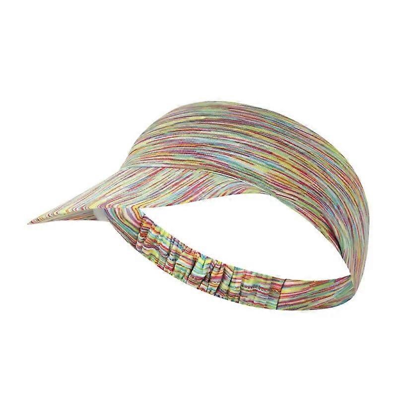 Sun Protection Empty Top Hat Outdoor Running Sports Breathable Portable Carry Plus Wide Long Eaves Guide Sweat Bar Quick Dry Cap