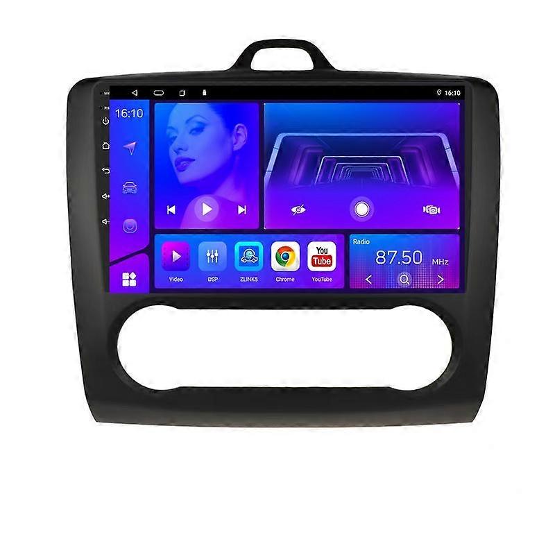 2 Din For Ford Focus Exi AT 2004-2011 Car Radio Carplay 4g 8-core Wifi Android Auto Car Stereo Car Multimedia Video Player GPS Navigation DSP RDS