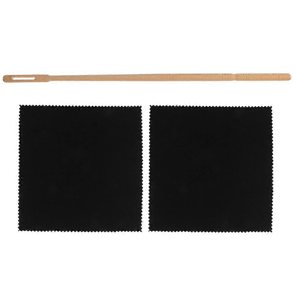 1 sett Flute Rengjøring Kit Fløyte Rengjøring Rag Fløyte Musikk Instrument Rengjøring Rod