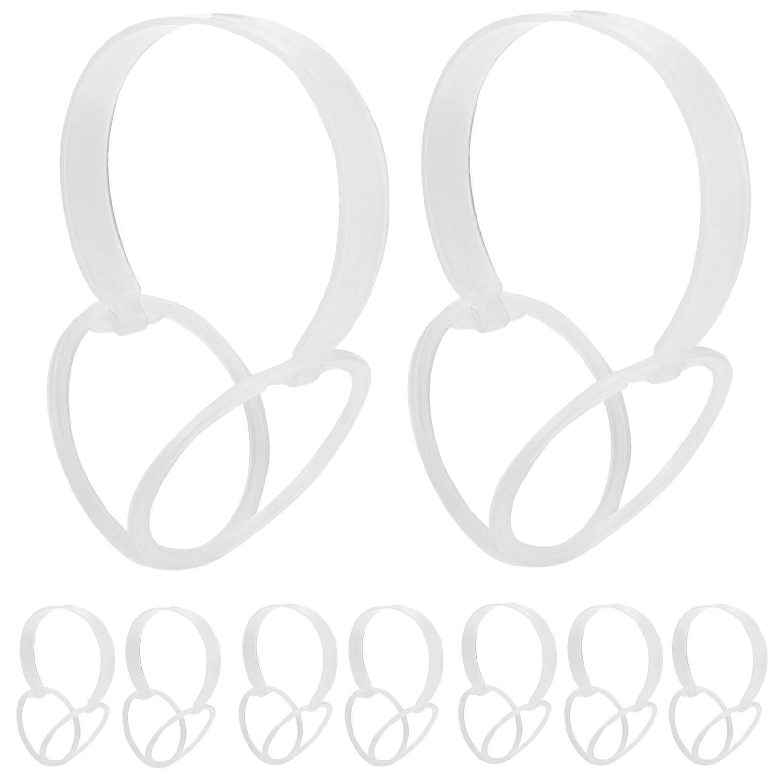 10pcs Earmuff Frame Holder DIY Earmuff Frame Rack Warm Earmuff Frame Holder Supply