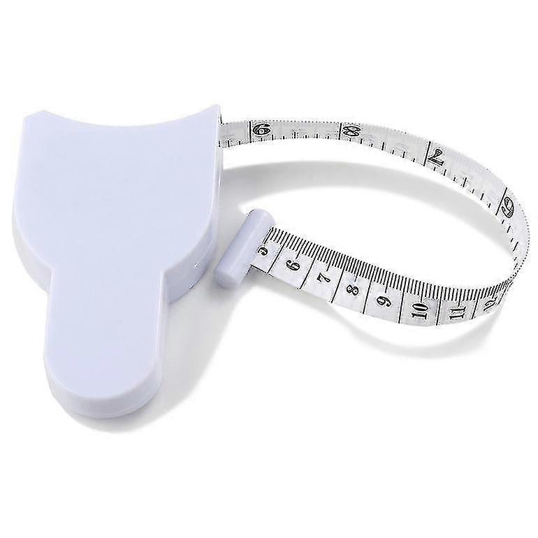 Soft tape measure (1.5 m) one side centimeters, one side inches white