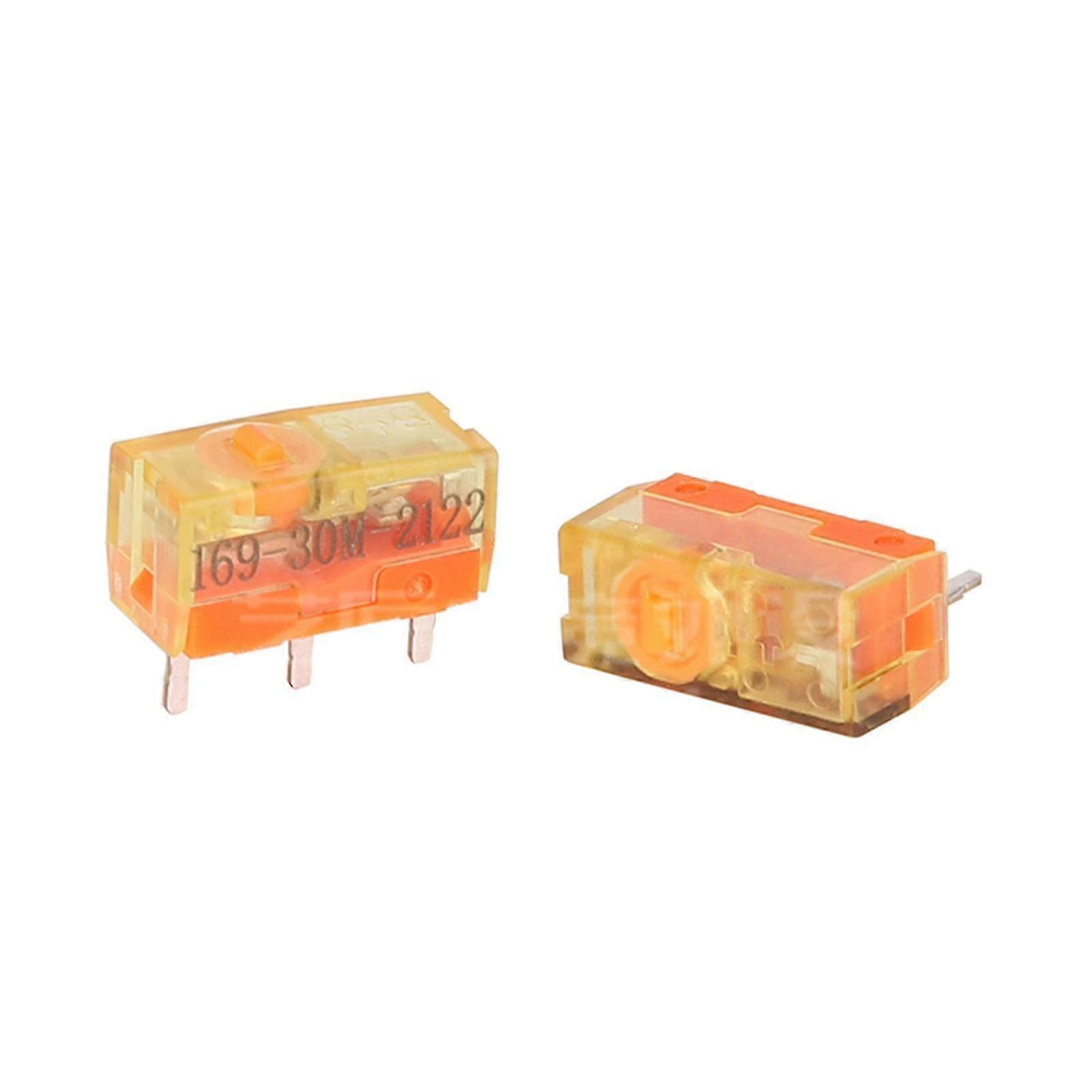 Ttc Dustproof Gold Mouse Micro Switch 30/60/80m Clicks Gold Alloy Contact 3pin
