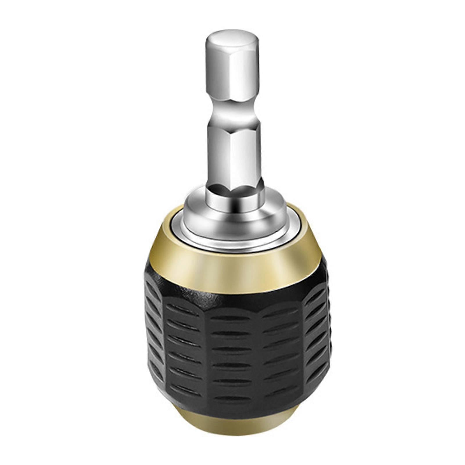 50/60mm 1/4 Hexagonal Shank Quick Coupling Firmly Clamped Hand Tool Accessories Convenient Quick Change Adapter for Electric Drills QinHai