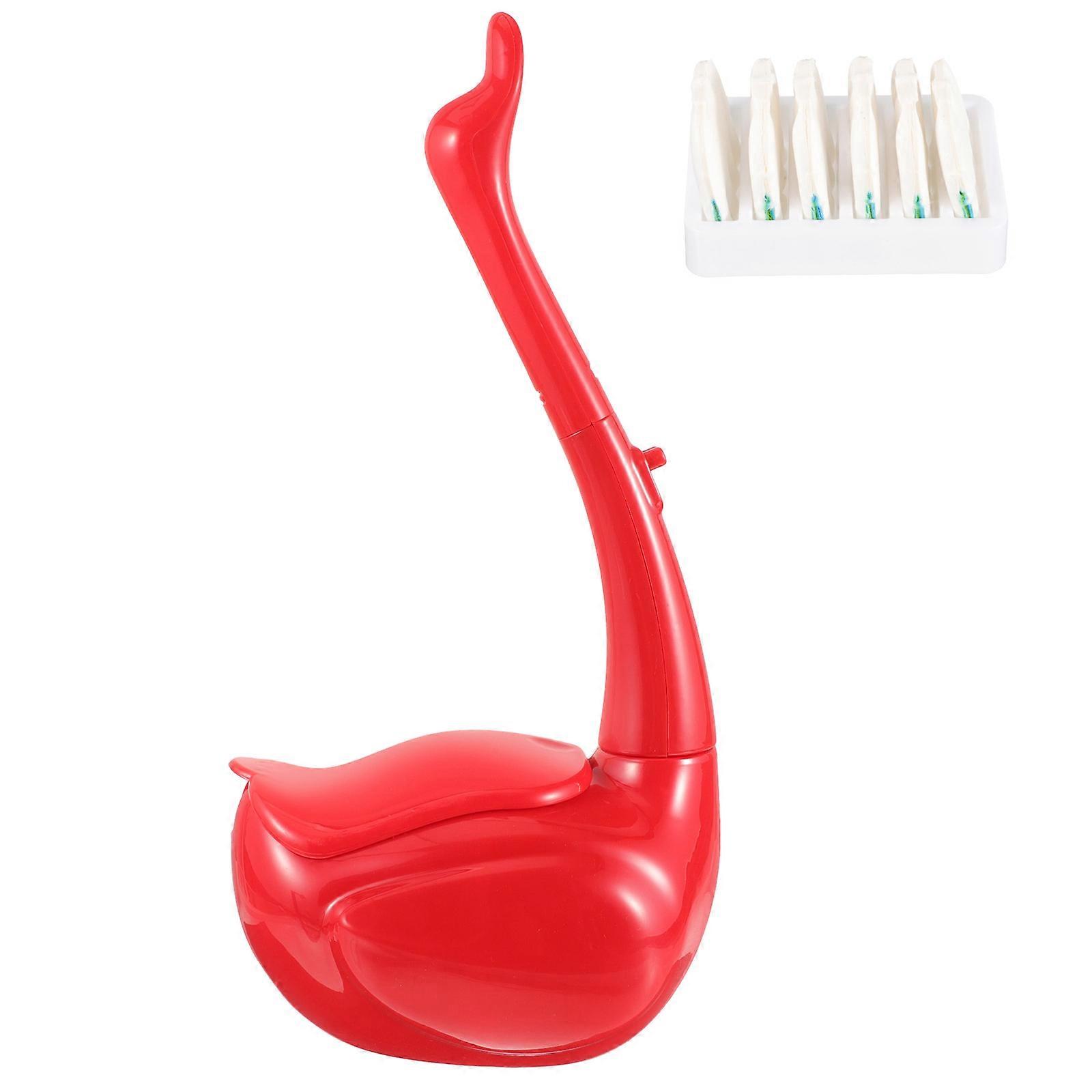 Swan WC-Bürstenhalter mit Ersatz-Reinigungspads Swan WC-Bürstenhalter-Set