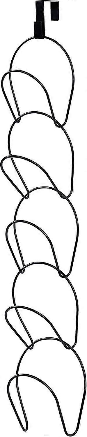 Cap Holder 5 Rings Adjustable Hat Holder Removable Wardrobe Hooks Stackable Hanging Storage Hooks