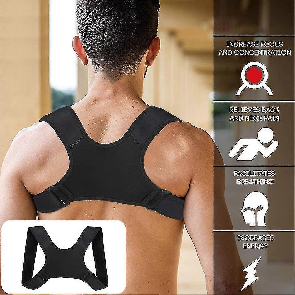 Houding Corrector Fracture Support Back Shoulder Correction Brace Riemriem