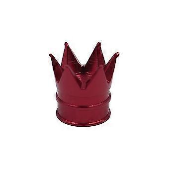 1/4pcs coroa carro roda pneu pneu de ar válvula de ar tampa de poeira tampa de alumínio carro pneu tampas de válvula decoração decorativa
