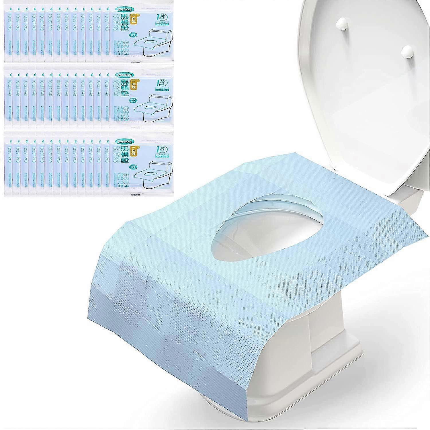 Sunrain Toilet Seat Covers Disposable Extra Large Waterproof,30Pack