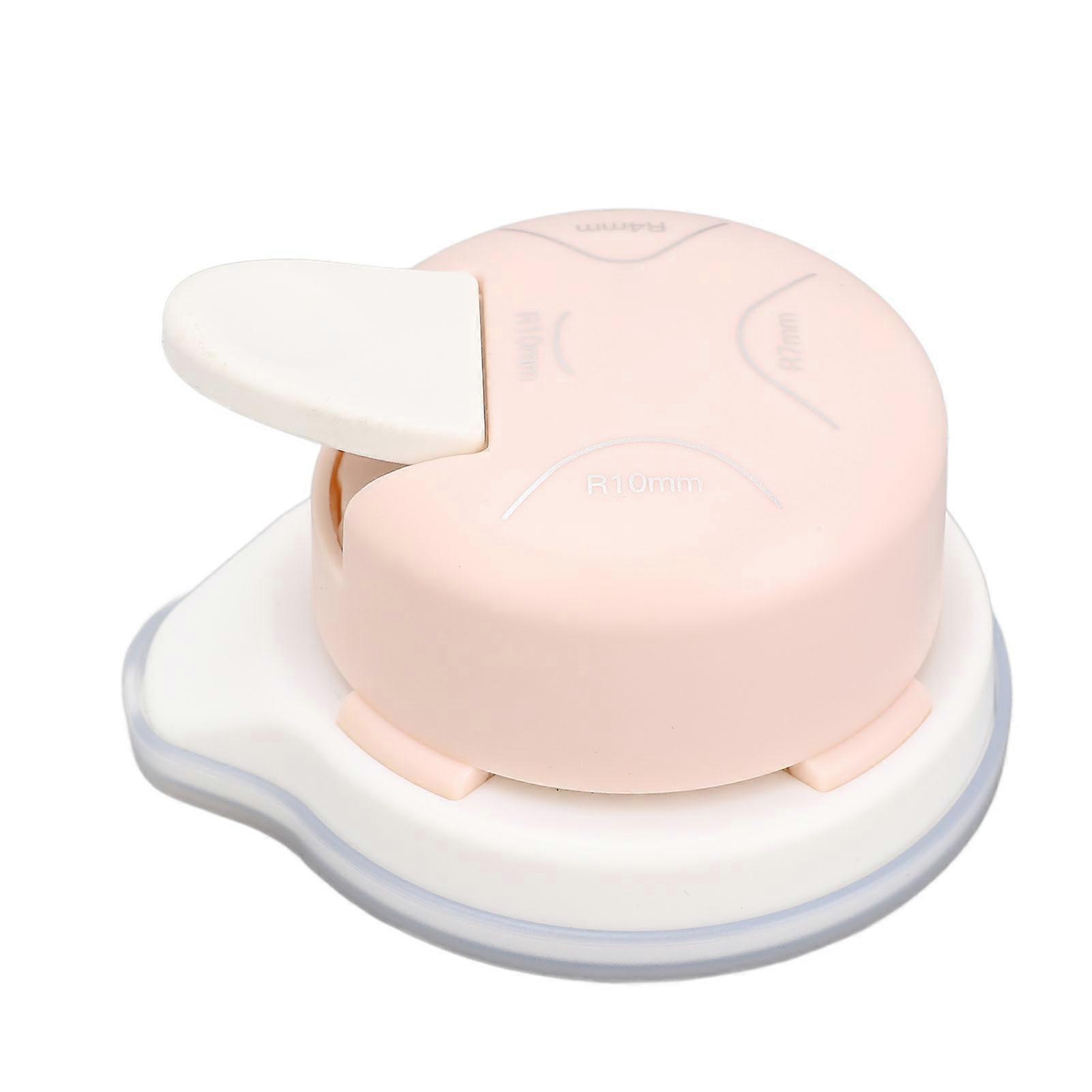 Corner Rounder Punch 4 in 1 Multifunctional Portable Paper Corner Rounder for Handcraft Roseate