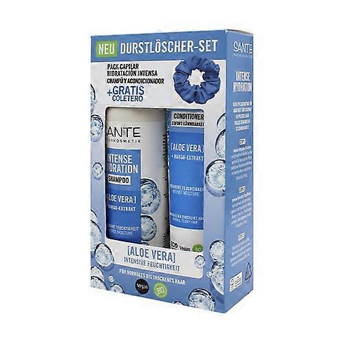 Intense hydration shampoo and conditioner pack 250+150ml