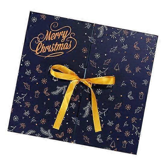 Empty Advent Calendar 2024 Fillable DIY Christmas Countdown Box 24 Days Countdown Boxes