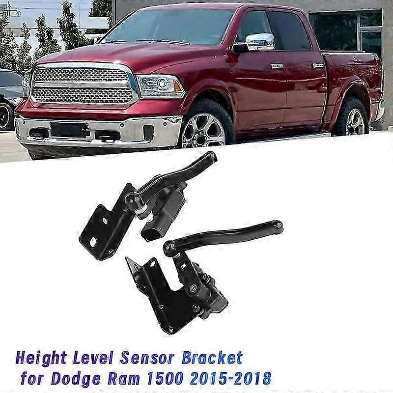 1Pair Front Ride Height Level Sensor Bracket compatible with Ram 1500 2015-2018 68270709AA 68414985AA 68270710AA 68235500AA