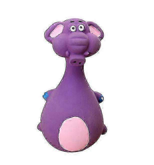 Hund Cartoon Bite-resistente Molar Latex Legetøj