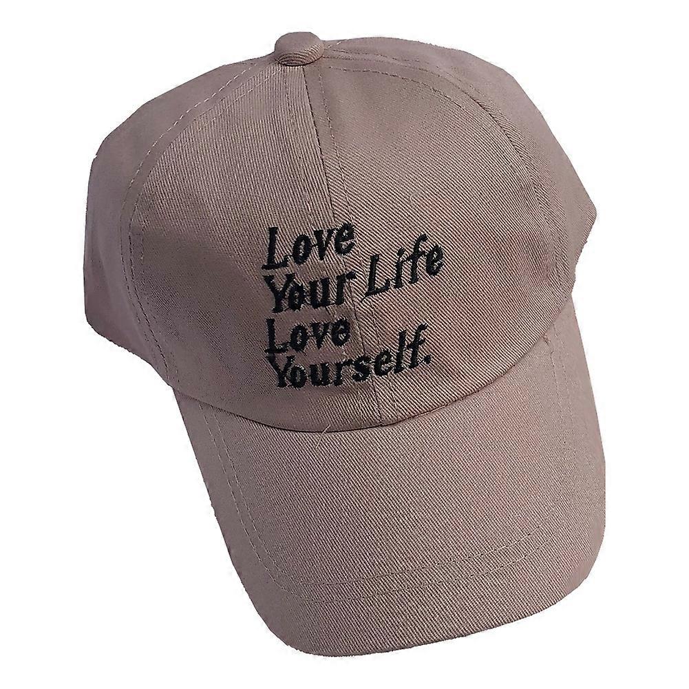 Lapset Lapsi Unisex Baseball lippikset Yhtenäinen väri Kirjain Brodeeraus Säädettävä Aurinkohattu (Vaaleanpunainen)