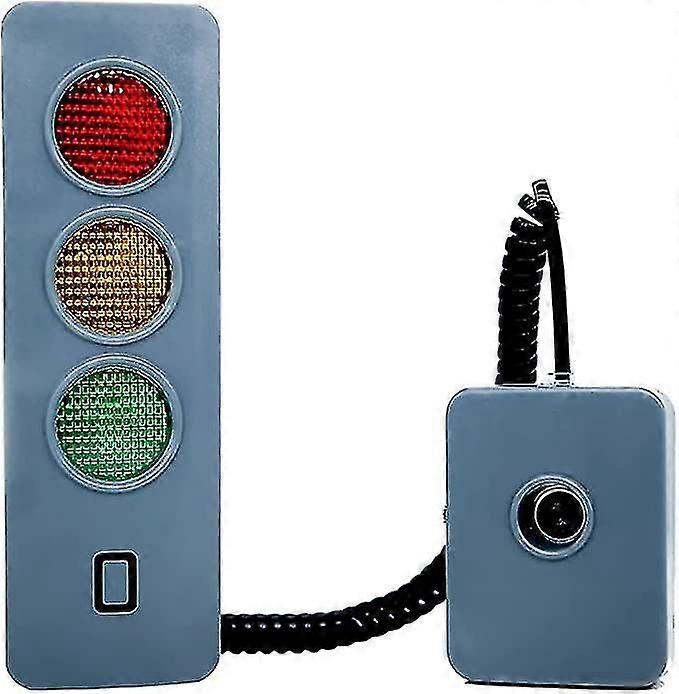 Led Parking Aid Alarm, Auxiliary With Wall Mounted Garage Parking Sensor, With Three Color Traffic Light Screen