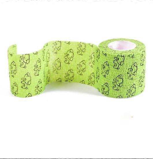 (grass green puppy 2.5CM)Pet binding bandage