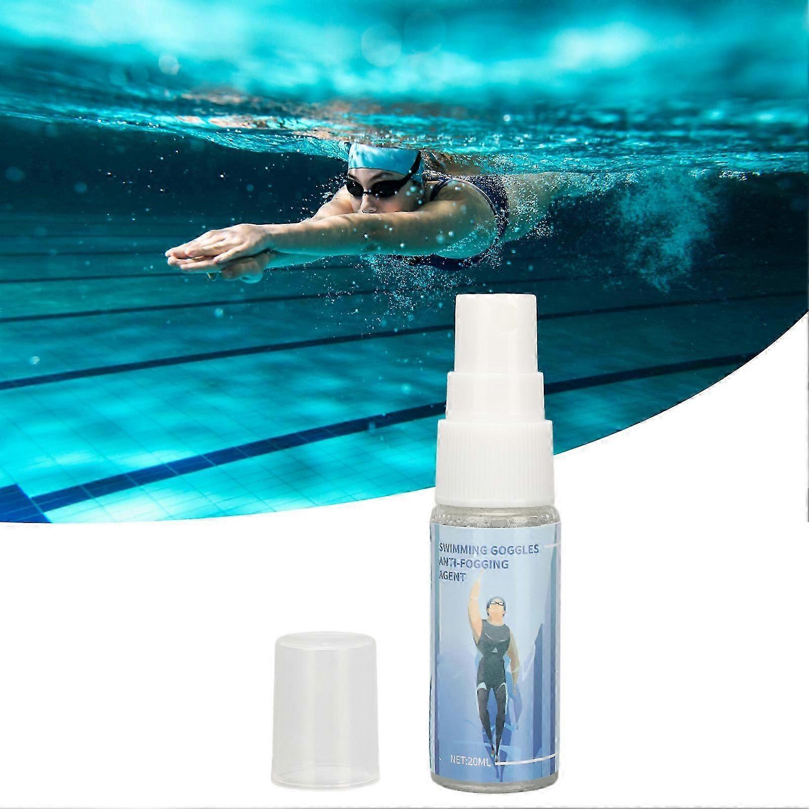 Lens Fog Spray Fine Mist Glass Cleaner Fog Spray for Swimming Goggles 20ml