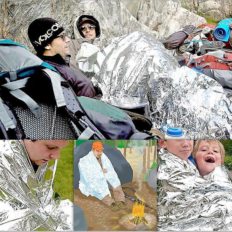Outdoor Life Saving Emergency Blanket Earthquake Emergency Pack First Aid Sleeping Insulation Bags Moisture Proof