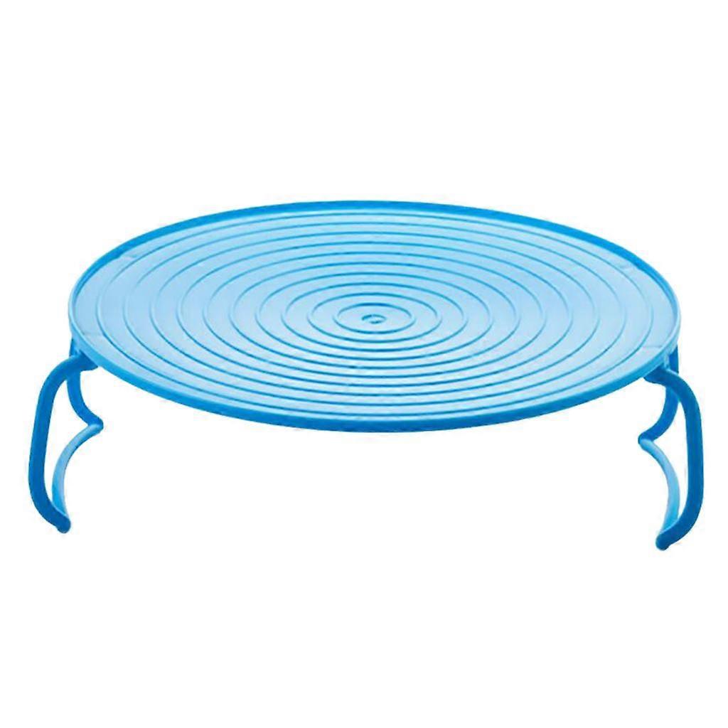 Multi-function Microwave Oven Shelf Double Insulated Heating Tray Rack Bowls,