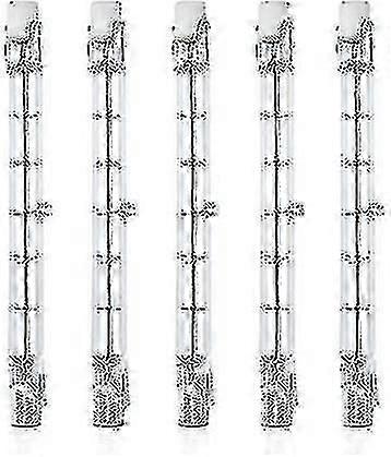 5 יחידות R7s הניתן לעמעום 118 מ"מ 300w נורית עיפרון הלוגן ac 220-240v 3100lm תאורת הלוגן ליניארית לתאורת נוף, אבטחה, תאורת רחוב
