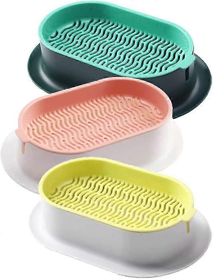 high quality 3Pcs Cat Grass Planter Tray, Plastic Catnip Cat Grass Box, Soil Free Cat Plant Planting Box Nursery Cat Plant