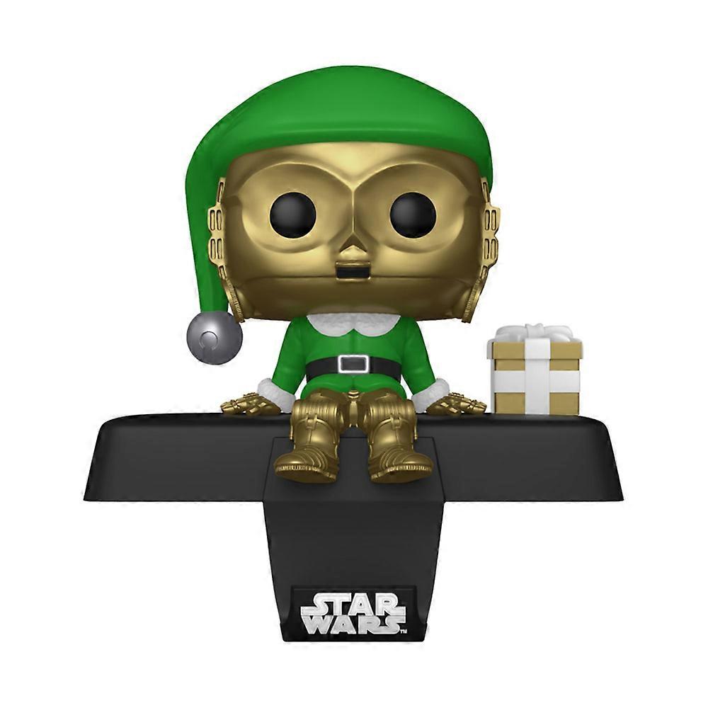 Funko Star Wars C-3PO Pop! Edge-Sitter Stocking Hanger